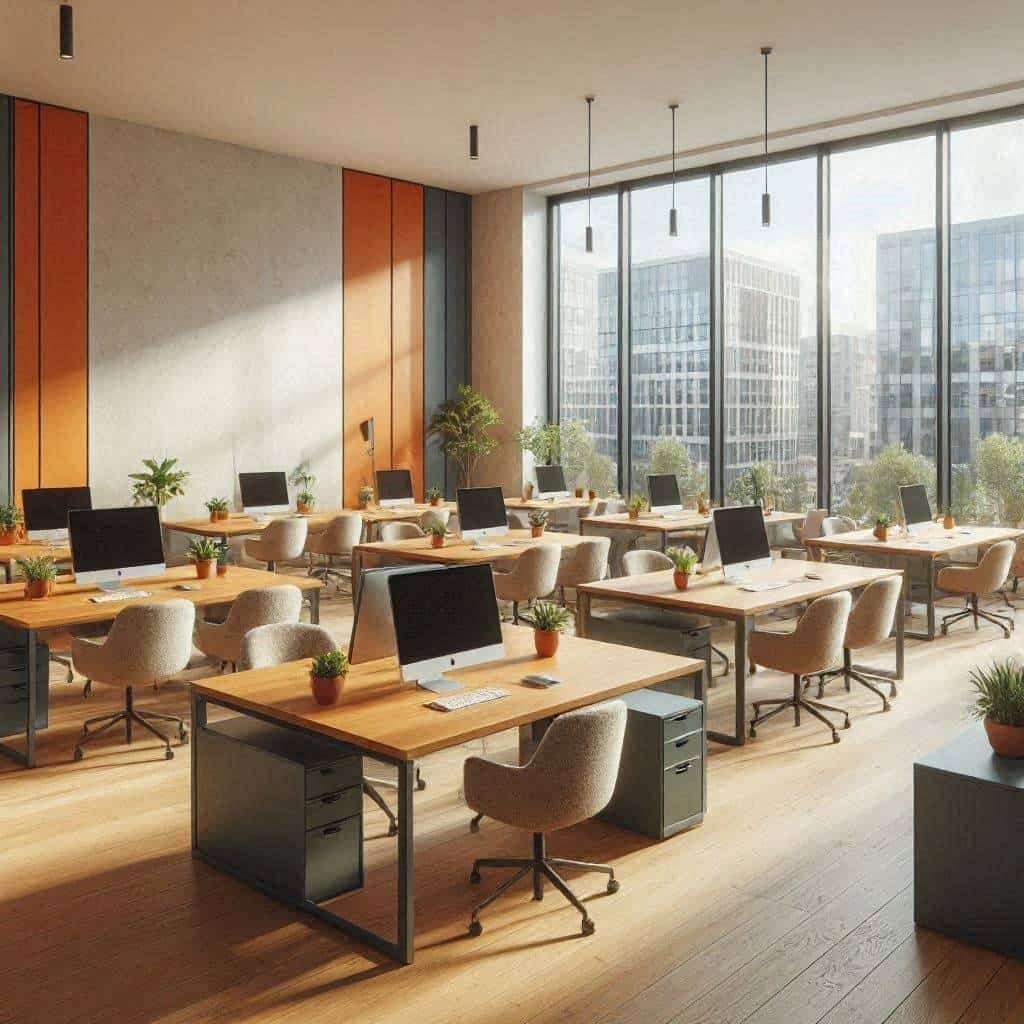 建筑设计公司在新旧流程并行期间怎样兼顾写字楼办公的创业公司办公氛围